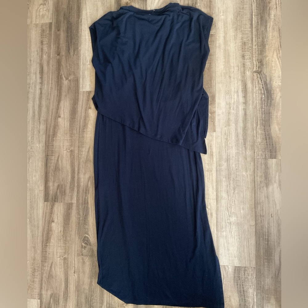 Sweaty Betty Mellow Midi Dress in Navy size Small - Picture 5 of 5